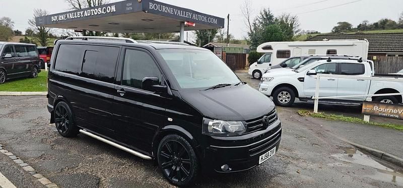 Used VW Transporter 130 HP (95 kW) 2008 Black Van