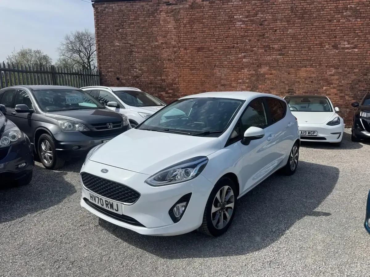 Used Ford Fiesta Trend 2020 White Hatchback