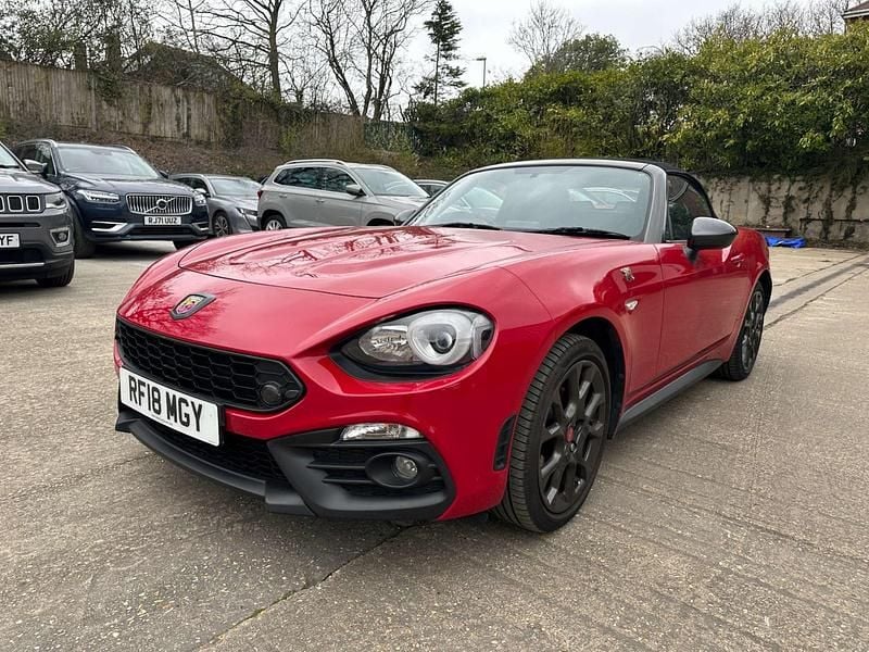 Used Abarth 124 Spider 170 HP (125 kW) 2018 Red Cabriolet