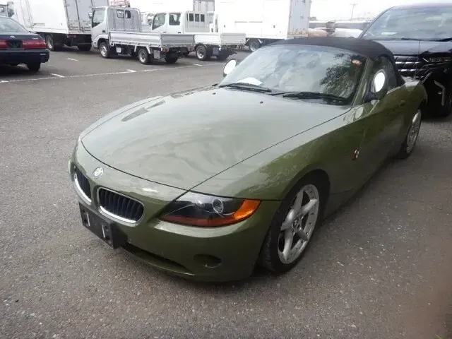 Used BMW Z4 2003 Green Cabriolet