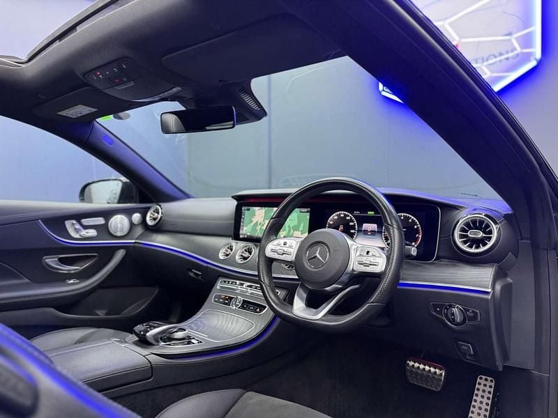 Used Mercedes E350 AMG Line Premium Plus 2020 Black Coupe