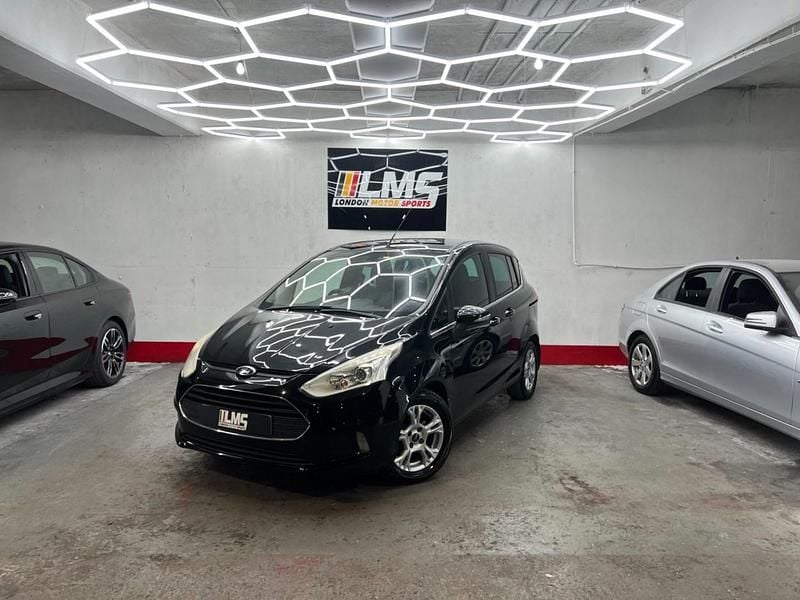 Used Ford B-MAX Zetec 100 HP (73 kW) 2015 Black MPV