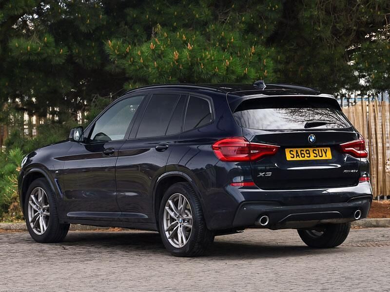 Used BMW X3 M Sport 190 HP (139 kW) 2019 Black SUV