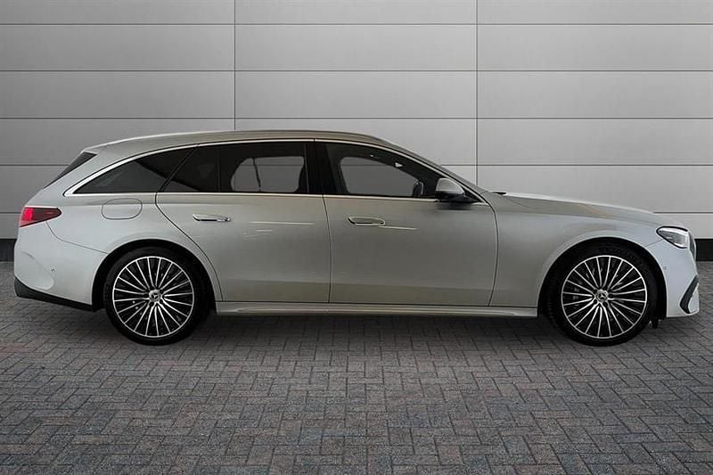 Used Mercedes E220 AMG Line Premium Plus 197 HP (144 kW) 2025 High tech silver Estate