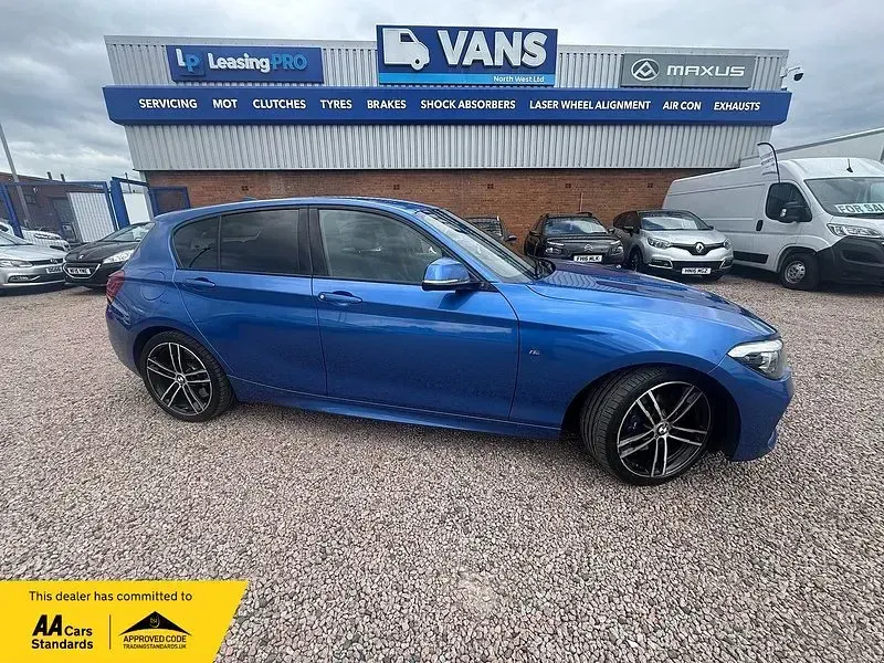 Used BMW 118 M Sport 2018 Estoril blue Hatchback
