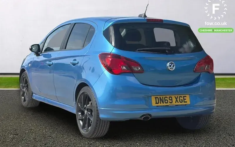 Used Vauxhall Corsa SRi 90 HP (66 kW) 2019 Blue Hatchback