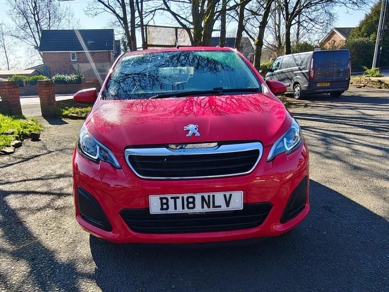 Used Peugeot 108 Active 2018 Red Hatchback