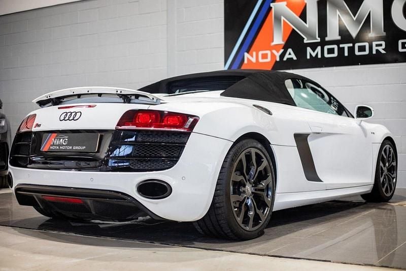Used Audi R8 Spyder Advanced 525 HP (386 kW) 2011 White Cabriolet