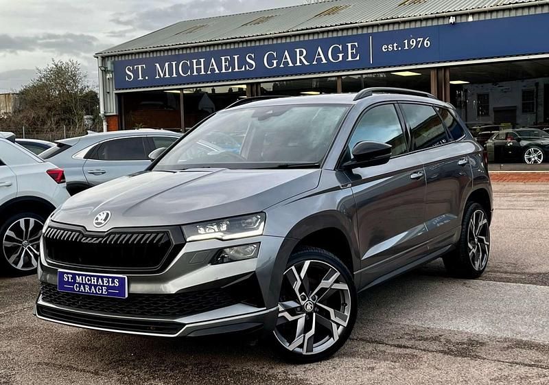 Used Skoda Karoq SportLine 2022 Grey SUV