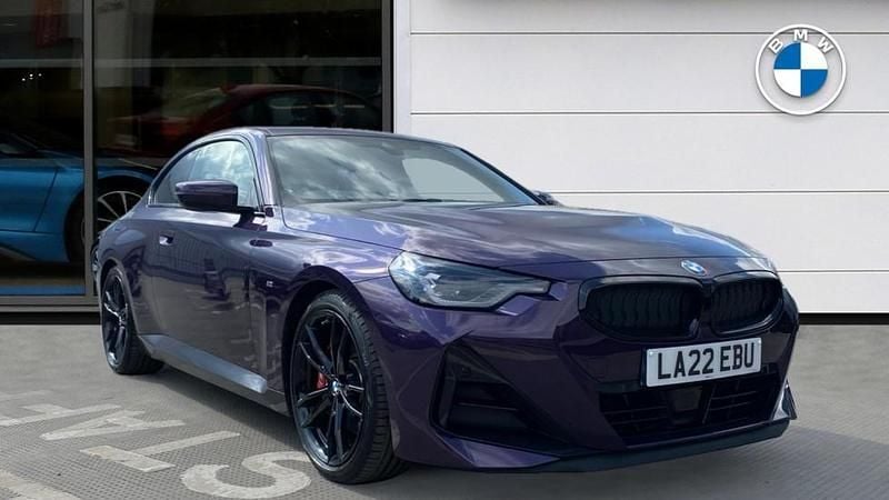 Purple Used 2022 BMW 220 M Sport Coupe | £29,500 (Fair price) - Image 1/4