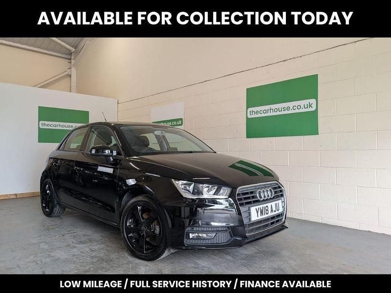 Black Used 2018 Audi A1 Sportback Sport Hatchback | £11,375 (Good price) - Image 1/4