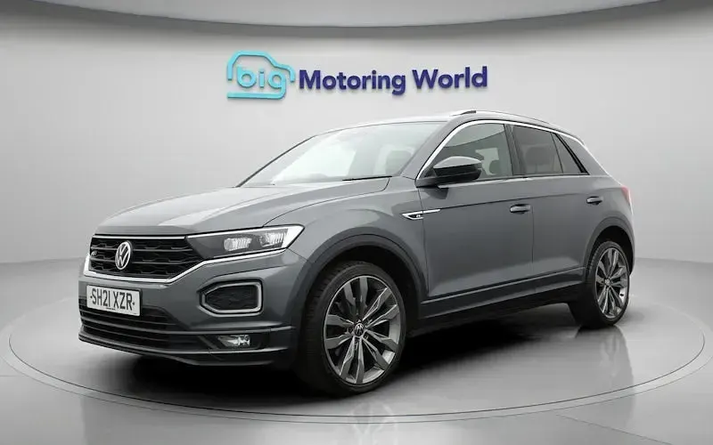 Used VW T-Roc R-line 150 HP (110 kW) 2021 Grey SUV