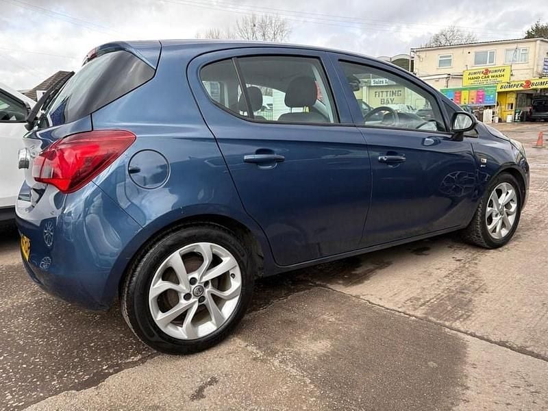 Usado Vauxhall Corsa 90 HP (66 kW) 2015 Azul Citadino