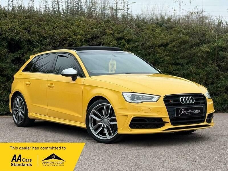Used Audi S3 Sportback Sport 2015 Yellow Hatchback