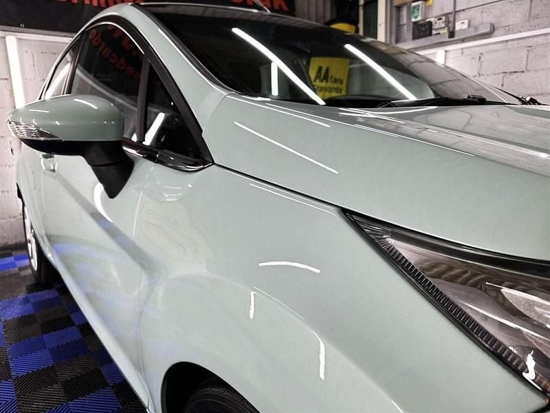 Used Ford Fiesta Titanium 2017 Green Hatchback