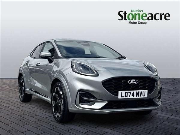 Silver Used 2024 Ford Puma ST-Line X SUV | £21,500 (A bit pricey) - Image 1/4