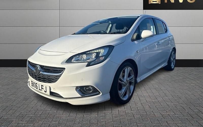Used Vauxhall Corsa SRi 101 HP (74 kW) 2016 White Hatchback