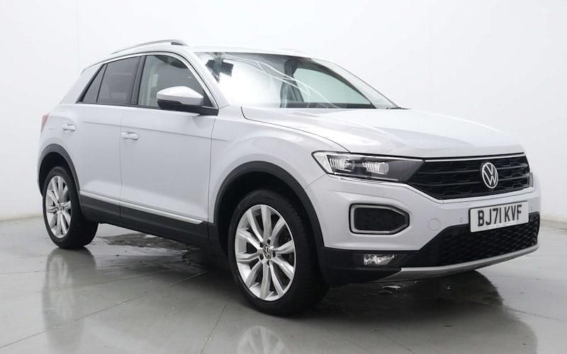 Silver Used 2021 VW T-Roc SEL SUV | £19,700 (Fair price) - Image 1/1