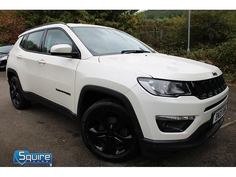 Vocal white Used 2021 Jeep Compass Night Eagle SUV | £13,995 (Good price) - Image 1/3