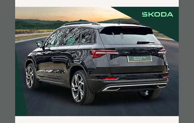 Used Skoda Karoq SportLine 150 HP (110 kW) 2025 Black SUV