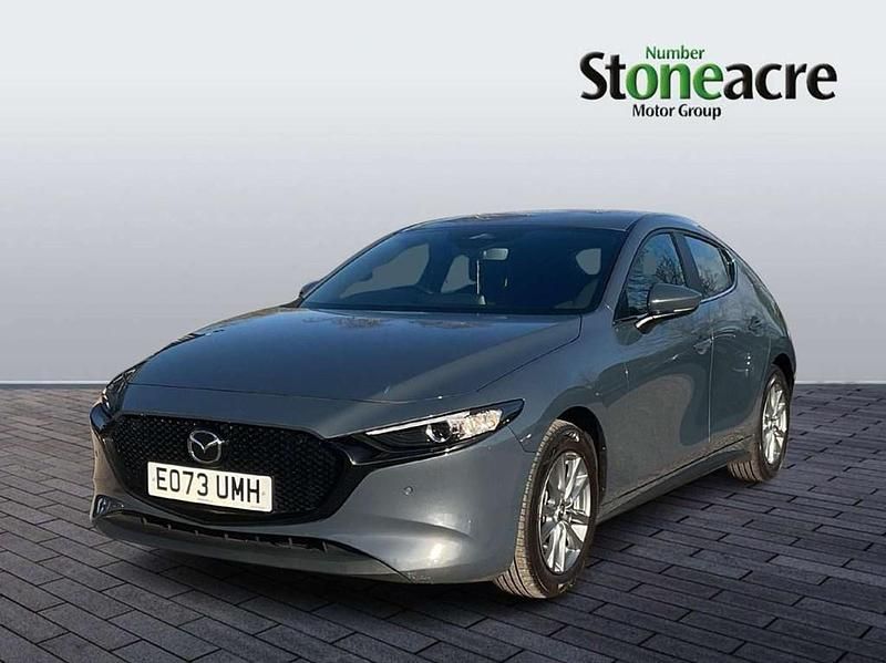 Used Mazda 3 Center-Line 183 HP (134 kW) 2024 Grey Hatchback