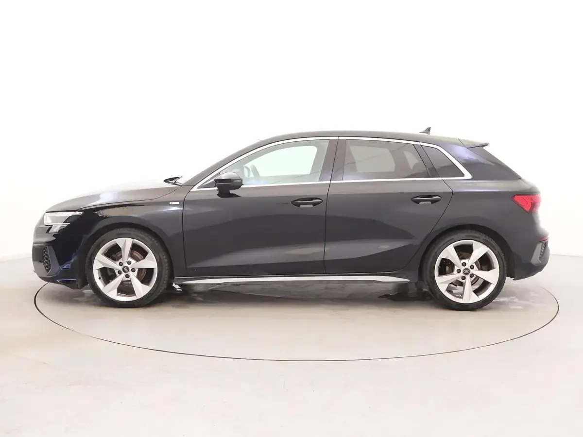 Used Audi A3 S-Line 110 HP (80 kW) 2023 Black Sedan