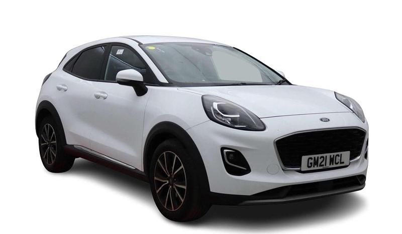 Used Ford Puma Titanium 125 HP (91 kW) 2021 White SUV
