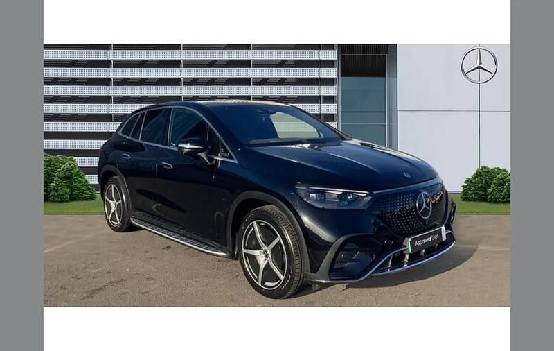 Used Mercedes EQE350 AMG line 214 kW (292 HP) 2024 Black Sedan