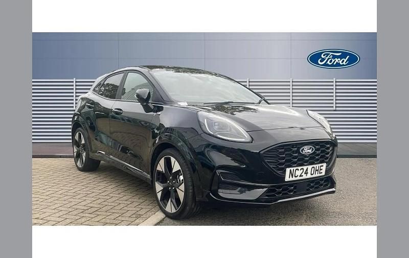 Black Used 2024 Ford Puma Gen-E ST-Line X SUV | £21,972 (Expensive) - Image 1/4