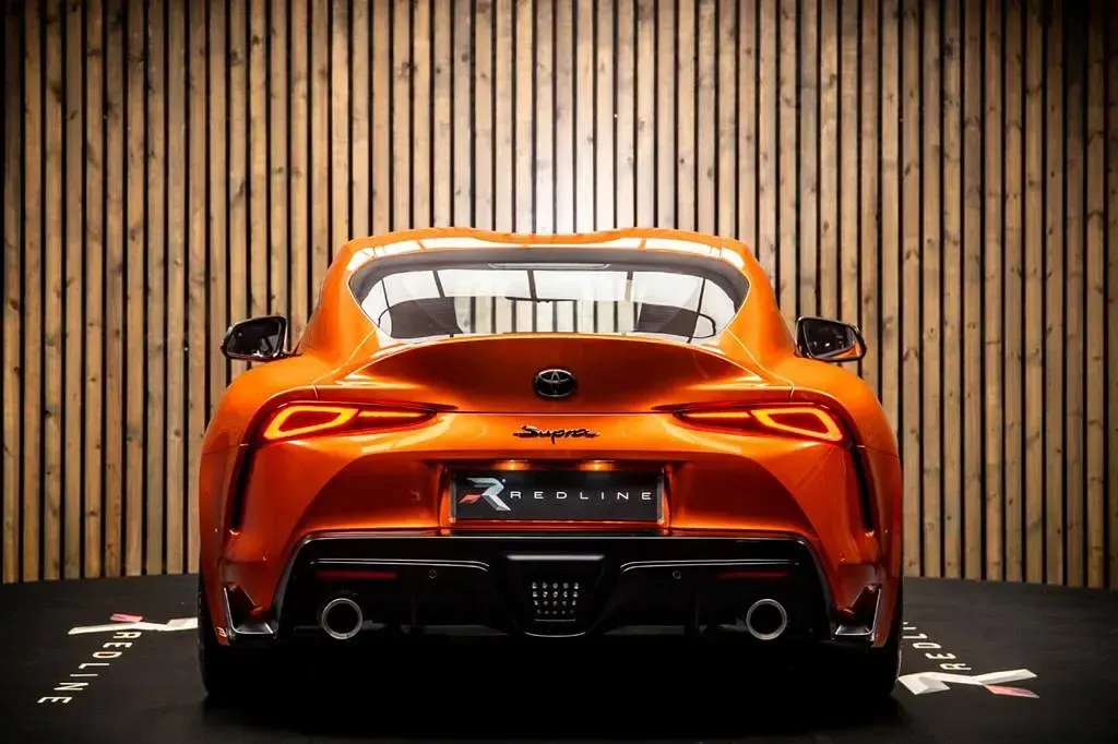 Used Toyota Supra 2022 Orange Coupe