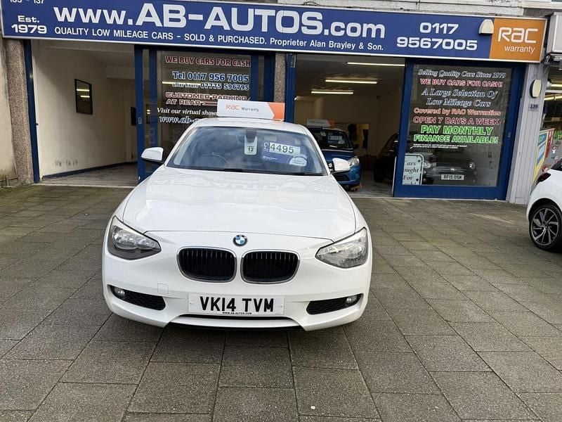 Used BMW 116 Performance 2014 White Hatchback