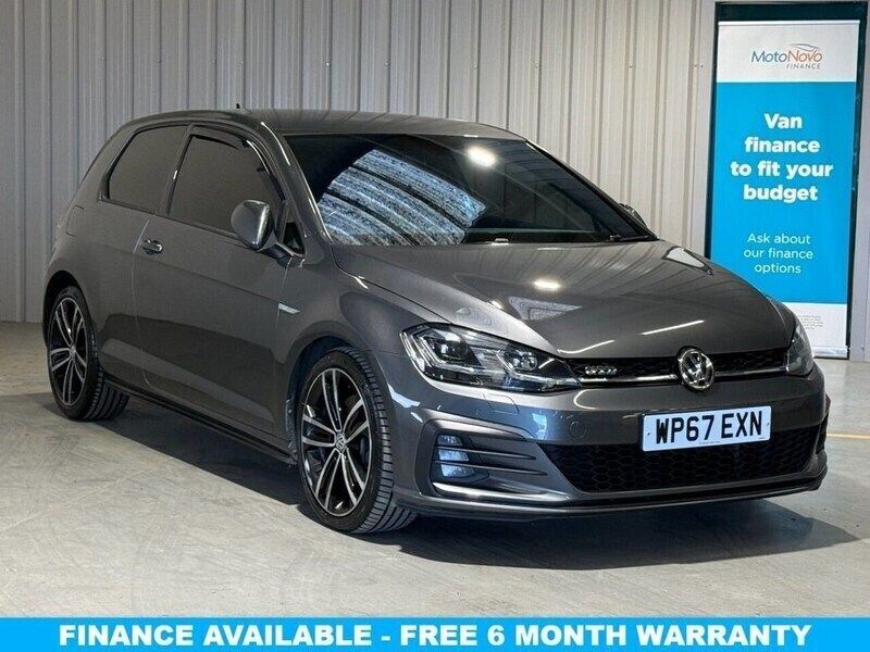 Grey Used 2017 VW Golf VII GTD Hatchback | £15,485 (Fair price) - Image 1/4
