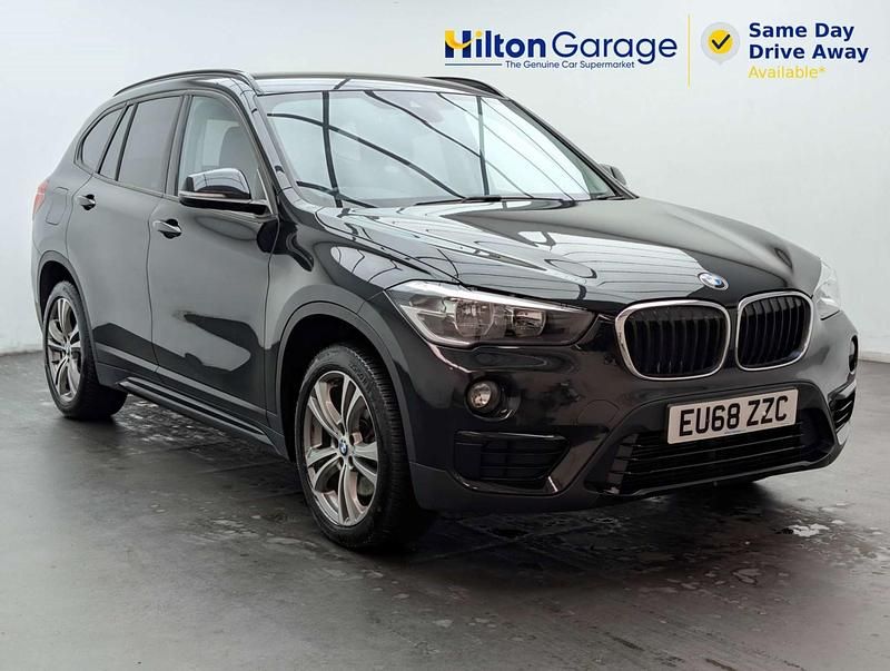 Used BMW X1 Sport Line 190 HP (139 kW) 2018 Black SUV