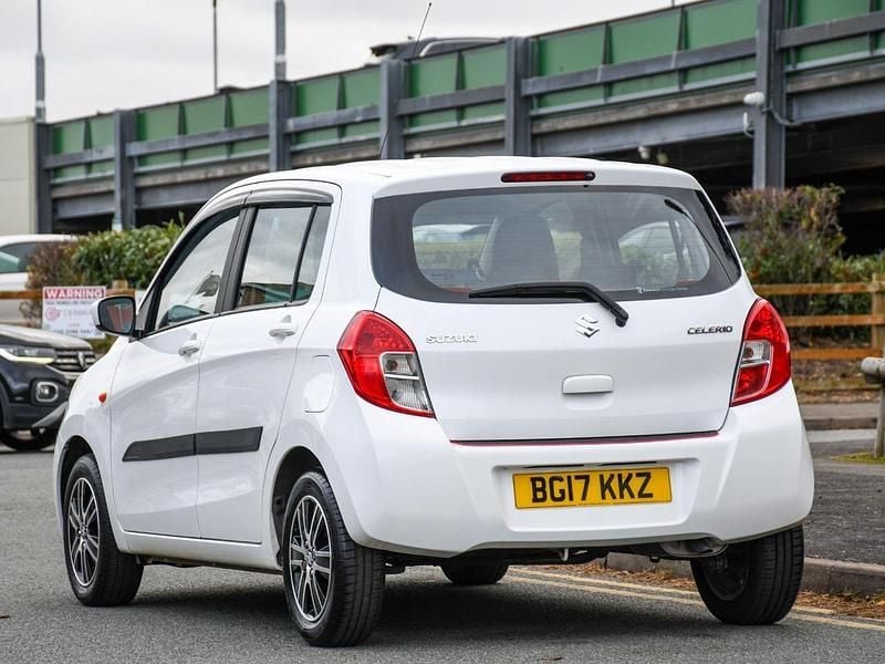 White Used 2017 Suzuki Celerio SZ4 Hatchback | £5,396 (Fair price) - Image 1/4