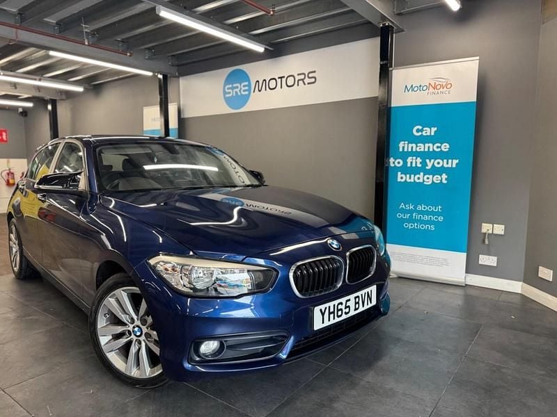 Blue Used 2015 BMW 116 Sport Line Hatchback | £5,995 (Fair price) - Image 1/4