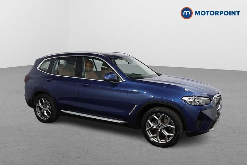 Blue Used 2022 BMW X3 xLine SUV | £29,449 (Good price) - Image 1/4