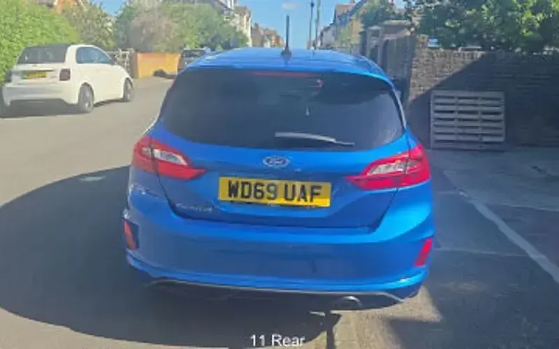 Used Ford Fiesta ST-Line 101 HP (74 kW) 2019 Blue Hatchback