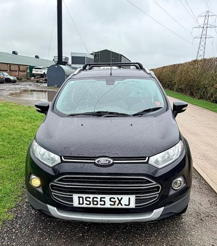 Used Ford Ecosport Titanium 2015 Black SUV