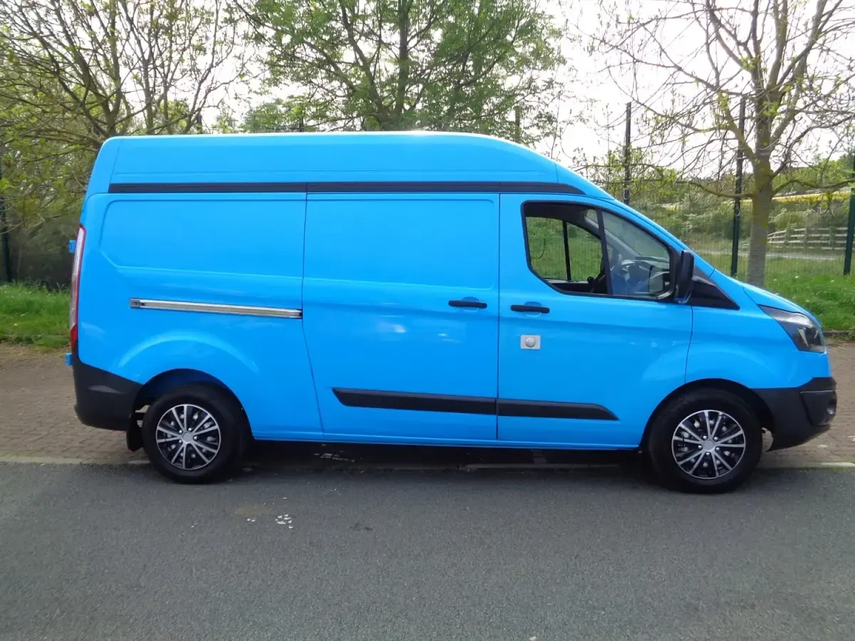 Usado Ford Transit Custom 125 HP (91 kW) 2014 Azul