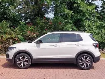 Used VW T-Cross Black Edition 110 HP (80 kW) 2024 Grey SUV