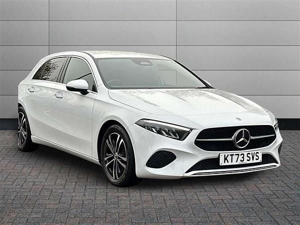 White Used 2023 Mercedes A200 Executive Hatchback | £24,750 (Expensive) - Image 1/4