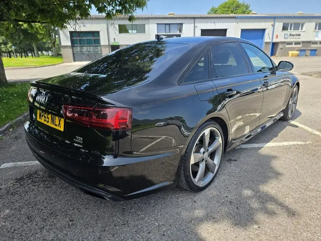 Used Audi A6 Black Edition 320 HP (235 kW) 2015 Black Sedan