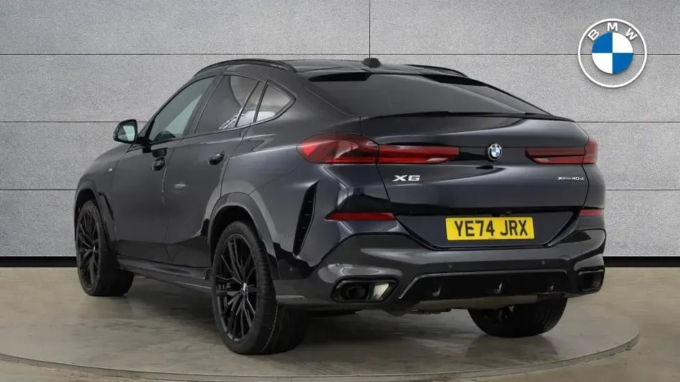 Used BMW X6 M Sport 347 HP (255 kW) 2024 Black SUV