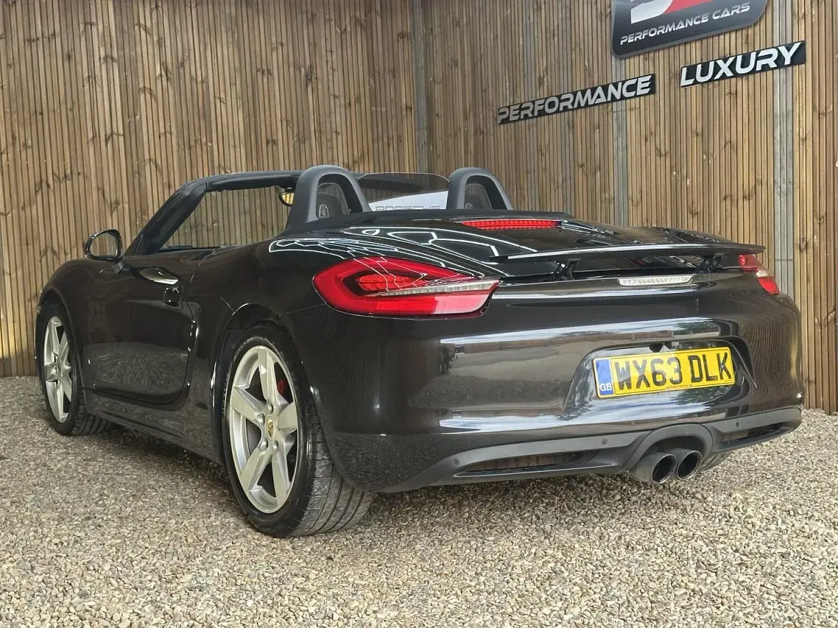 Used Porsche Boxster 265 HP (194 kW) 2013 Black Cabriolet