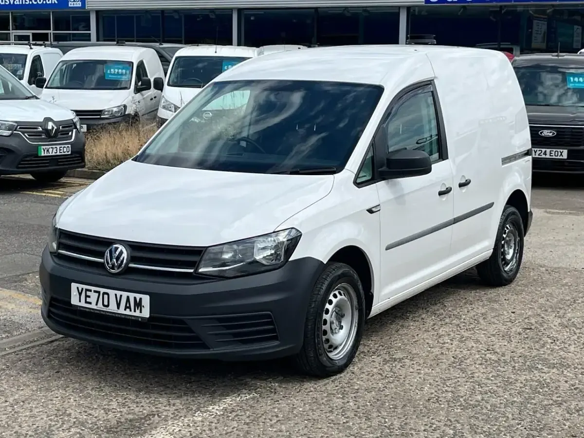 Used VW Caddy Startline 102 HP (75 kW) 2020 White MPV