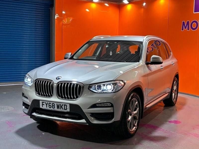 Begagnad BMW X3 xLine 190 HK (139 kW) 2018 Silver SUV