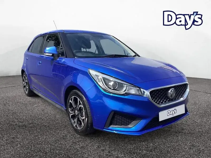 Used MG MG3 Excite 106 HP (77 kW) 2019 Blue Hatchback