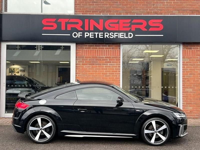 Used Audi TT S-Line 197 HP (144 kW) 2019 Black Coupe