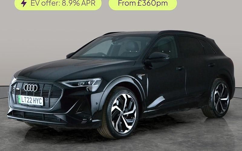 Used Audi e-tron Black Edition 230 kW (313 HP) 2022 Black SUV