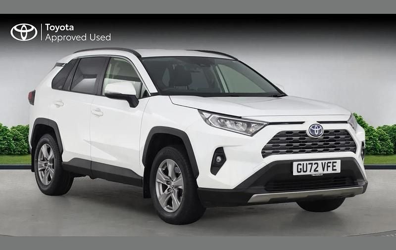 White Used 2022 Toyota RAV4 Hybrid SUV | £23,990 (Super price) - Image 1/4